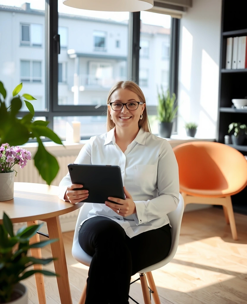 Nutritionniste en consultation